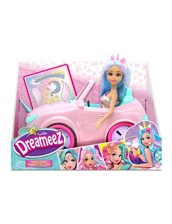 Dreameez Unicorn Doll With Car product photo