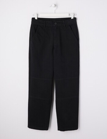 No Issue Drill Panel Pant, Black product photo