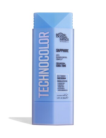 Bondi Sands Technocolor Self-Tanning Face Serum, Sapphire, 50ml product photo