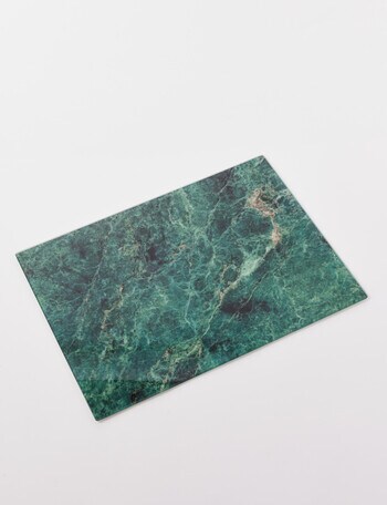 Cinemon Ivory Glass Chopping Board, Greenstone product photo