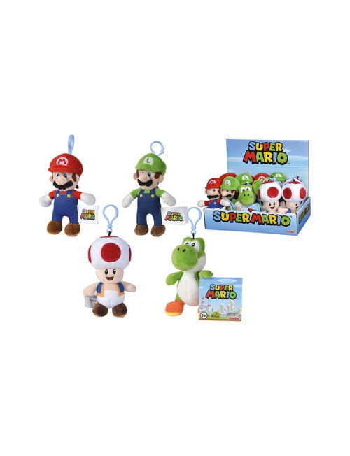 Super Mario Soft Toy Key Chains, Assorted product photo