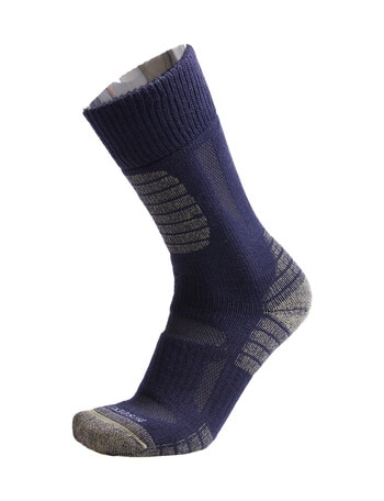 Outdoor Collection Thermal Work Sock, 2-Pack, Navy & Black product photo