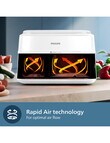 Philips Dual Basket XXL Air Fryer, White, NA353/10 product photo View 04 S