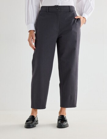 Jigsaw Romney Twill Casual Pant, Charcoal product photo