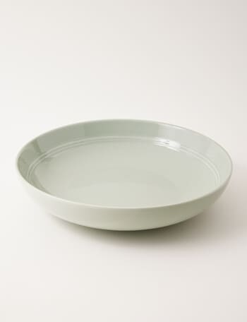 Stevens Fable Serve Bowl, 30.5cm, Sage Green product photo