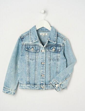 Mac & Ellie Denim Jacket, Light Blue product photo