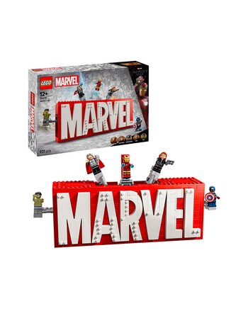 LEGO Superheroes MARVEL Logo & Minifigures, 76313 product photo