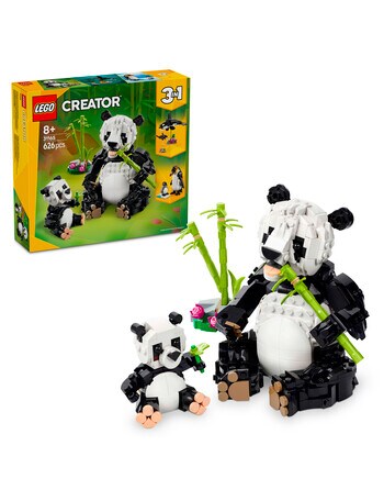 LEGO Creator 3-in-1 Wild Animals: Panda Family, 31165 product photo