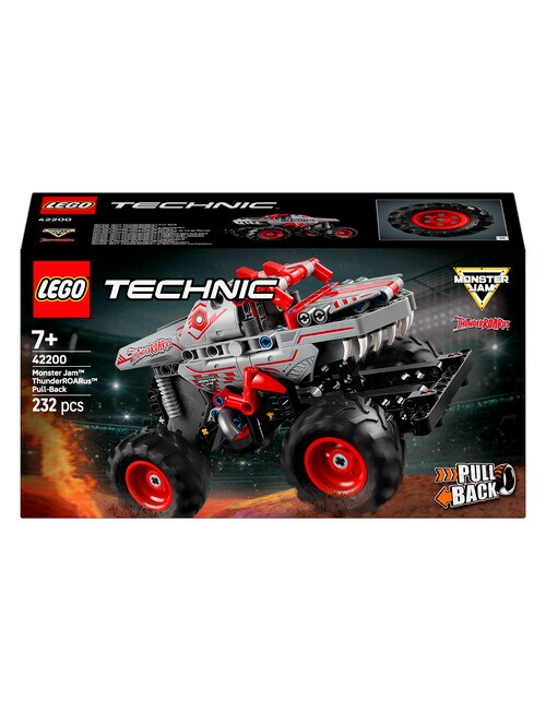 LEGO Technic Monster Jam ThunderROARus Pull-Back, 42200 product photo View 02 L