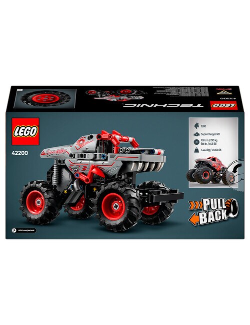 LEGO Technic Monster Jam ThunderROARus Pull-Back, 42200 product photo View 07 L