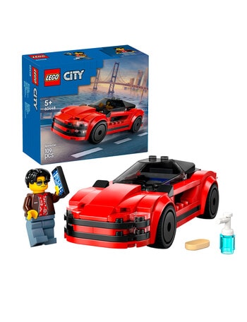 LEGO City Red Sports Car, 60448 product photo