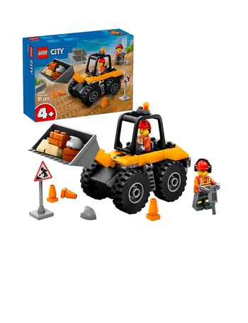 LEGO City Yellow Construction Wheel Loader, 60450 product photo
