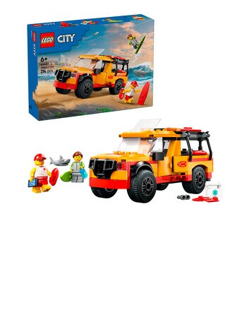 LEGO City Lifeguard Beach Rescue Truck, 60453 product photo
