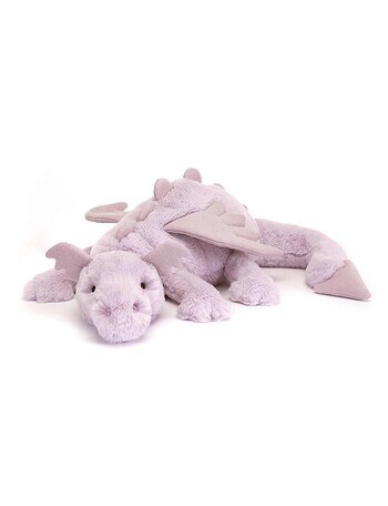 Jellycat Lavender Dragon, Huge product photo
