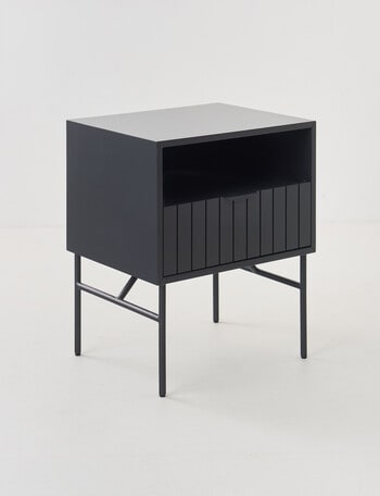LUCA Siena Bedside Table, Slate product photo