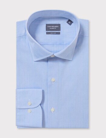 Van Heusen Pow Check Tailored Shirt, Sky product photo