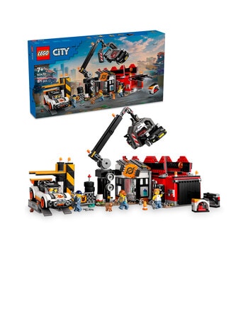 LEGO City Scrapyard with Cars, 60472 product photo