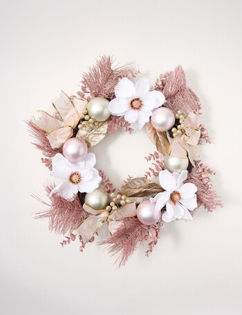 Christmas Shop Faux Wreath, Shimmer product photo