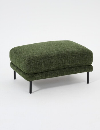 LUCA Milan Fabric Ottoman product photo