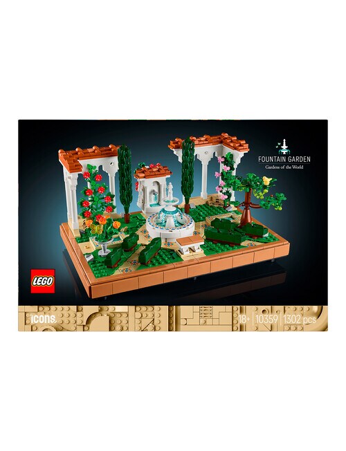 Lego Icons Fountain Garden, 10359 product photo View 02 L
