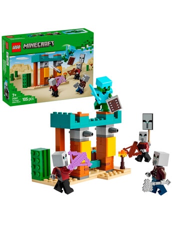 LEGO Minecraft The Illager Desert Patrol, 21267 product photo
