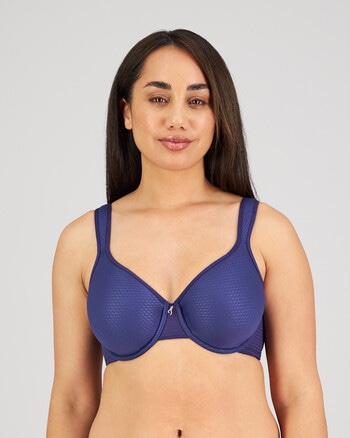 Fayreform Perfect Lines Contour Bra, Blue Ribbon, D-G product photo