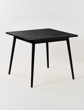 LUCA Amalfi Square Dining Table, Black product photo