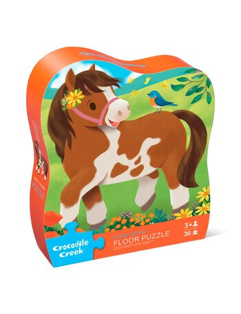 Crocodile Creek Pretty Ponies Puzzle, 36-Piece product photo