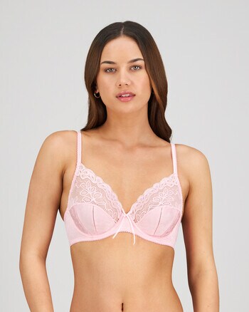 Bendon Yvette Underwire Bra, Icy Pink, B-DD product photo