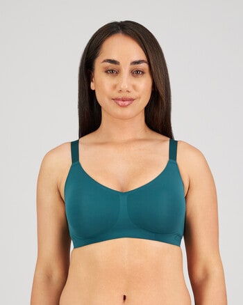Bendon Comfit Wire Free Bra, Rain Forest, A-G product photo