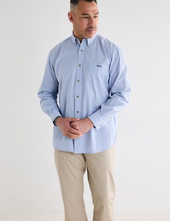 Logan Bodum Long Sleeve Shirt, Sky Blue product photo