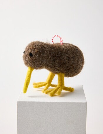 Christmas Shop Fabric Ornament Ornament, Kiwi Ornament product photo