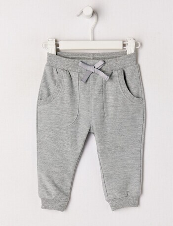 Teeny Weeny Trackpants, Grey Marle product photo