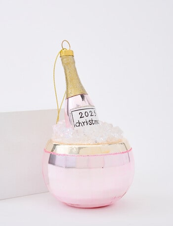 Christmas Shop Glass Champagne 2025 product photo