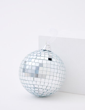 Christmas Shop Disco Ball Bauble product photo