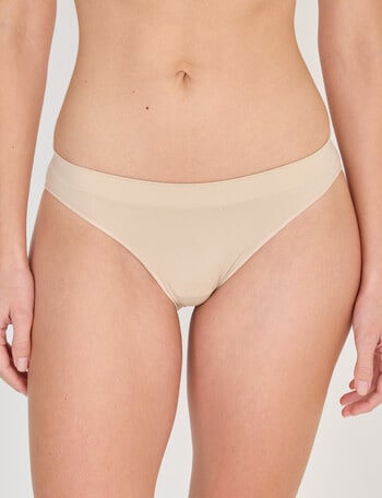 Lyric Seamfree Bikini Brief, Nude product photo