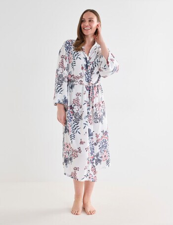 Whistle Sleep Robe, Amethyst Print, 8-22 product photo