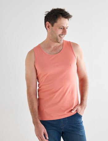 Chisel Ultimate Singlet, Peach product photo