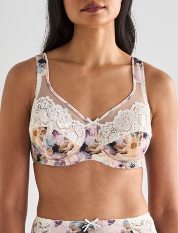 Caprice Ventia Underwire Bra, Watercolour, D-F product photo