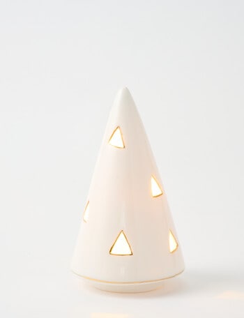 Christmas Shop Ceramic LED Tree, Small product photo