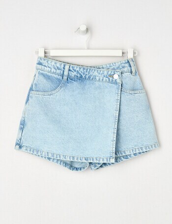 Switch Denim Skort, Cali Blue product photo