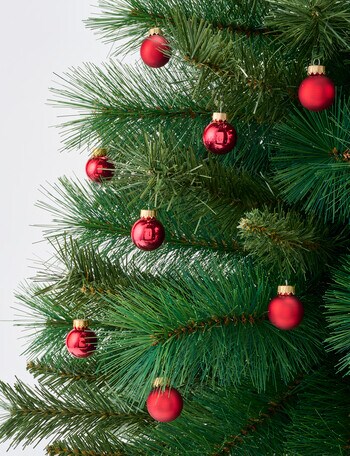 Christmas Shop Mini Baubles, Set of 18 product photo