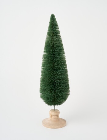 Christmas Shop Bottle Brush Tall, Green product photo