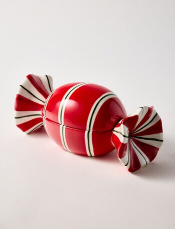 Christmas Shop Candy Lolly Jar, Red & Green product photo