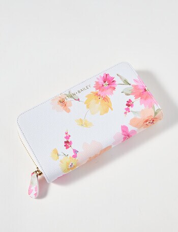 Boston + Bailey Printed Wallet, Bright Bloom product photo