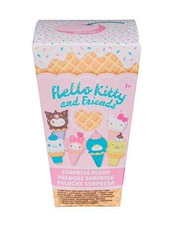 Hello Kitty Ice Cream Surprise Soft Toy, Assorted product photo
