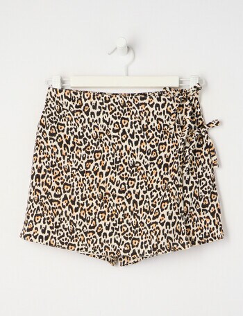 Switch Animal Mia Linen Blend Skort, Natural product photo