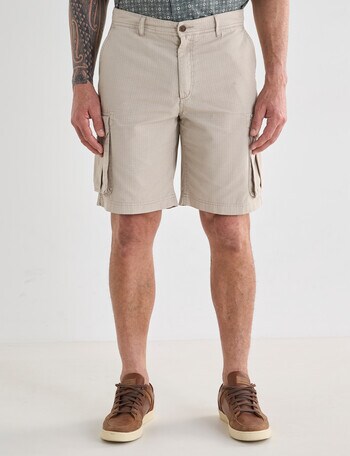 Kauri Trail Ripstop Cargo Shorts, Sand product photo