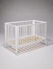 Babyhood Luna Cot, White product photo View 03 S