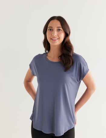 Bodycode Boxy Tee, Slate product photo